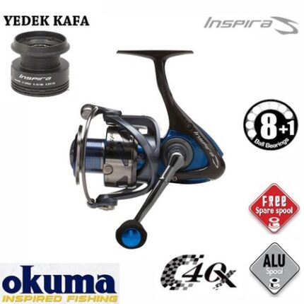 چرخ ماهیگیری اسپین Okuma Inspira