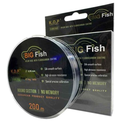 نخ ماهیگیری فلوروکربن کایدا K.D.F مدل Big Fish - متراژ 200 متری