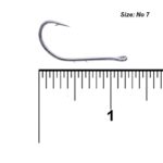 قلاب ماهیگیری پشت خاردار کایدا مدل Worm Universal سایز 7