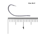 قلاب ماهیگیری پشت خاردار کایدا مدل Worm Universal سایز 9