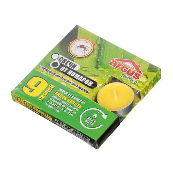 شمع ضد پشه آرگوس با روغن سیترونلا مدل AR-60920 تصویر 2