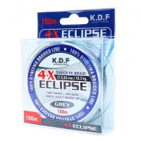 کاور نخ ماهیگیری براید کایدا مدل KDF 4.X Eclipse خاکستری 100 متری