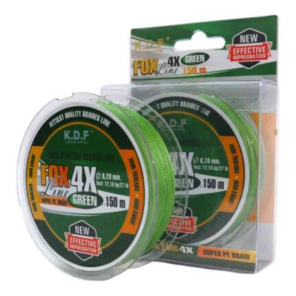 کاور نخ ماهیگیری براید کایدا مدل KDF Fox Line x4