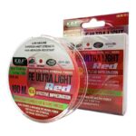 کاور نخ ماهیگیری براید کایدا مدل PE Ultra Light رنگ های زرد، قرمز و سبز