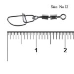 هرزگرد کلیپس دار ماهیگیری کایدا مدل ASV-1073 بسته 10 عددی سایز 12