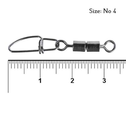 هرزگرد کلیپس دار ماهیگیری کایدا مدل ASV-1073 بسته 10 عددی سایز 4