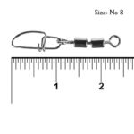 هرزگرد کلیپس دار ماهیگیری کایدا مدل ASV-1073 بسته 10 عددی سایز 8