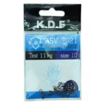 هرزگرد کلیپس دار کایدا (KDF) مدل ASV-2021 بسته 10 عددی سایز 10