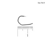 قلاب ماهیگیری کپور کایدا KDF Rocket سایز 8