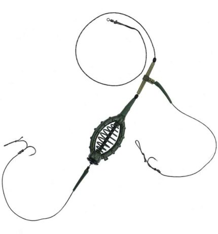 تصویر ست ماهیگیری فیدر به همراه ریسه درون خطی کپوری کایدا