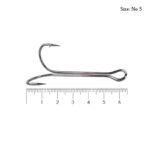 قلاب دو شاخ پایه بلند کایدا مدل FlexDuo Long Hook سایز 5