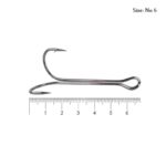 قلاب دو شاخ پایه بلند کایدا مدل FlexDuo Long Hook سایز 6