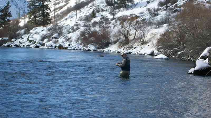 زمان‌ها و مکان‌های مناسب برای استفاده از تکنیک دراپ شات برای صید قزل‌آلا