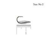 قلاب ماهیگیری فنر دار کایدا مدل KDF Tecto سایز 2