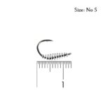 قلاب ماهیگیری فنر دار کایدا مدل KDF Dough سایز 5