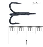 قلاب سه شاخ کایدا مدل KDF Beverly Treble Hook سایز 4