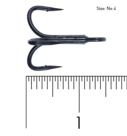 قلاب سه شاخ کایدا مدل KDF Beverly Treble Hook سایز 4