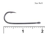 قلاب ماهیگیری طعمه زنده کایدا KDF Live bait hooks سایز 8