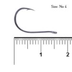 قلاب ماهیگیری کپوری کایدا مدل Carp Sazan - سایز 4