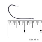 قلاب ماهیگیری کایدا مدل KDF Self-hooking Crucian سایز 11