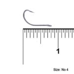 قلاب ماهیگیری کایدا مدل KDF Self-hooking Crucian سایز 4