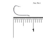 قلاب ماهیگیری کایدا KDF Roach Bream سایز 4