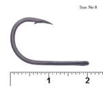 قلاب کپوری تفلون کایدا مدل KDF Carp Premium سایز 8