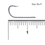 قلاب ماهیگیری یونیورسال کایدا مدل Motyl بسته 10 عددی سایز 9