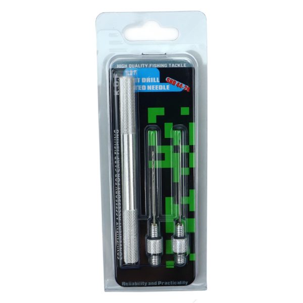 ست ابزار طعمه‌گذاری کایدا KDF Boilies Kit SND 44-20 – مته و سوزن فلزی