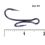 قلاب دوبل ماهیگیری کایدا Torhook - مناسب طعمه زنده و بسته 5 عددی - تصویر 7