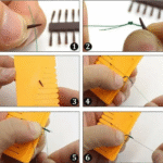 خطکش ریسه مویی ماهیگیری کایدا K.D.F Method Feeder Tool