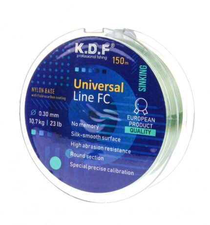 نخ ماهیگیری فلوئوروکربن کایدا مدل K.D.F Universal Line FC طول 150 متر