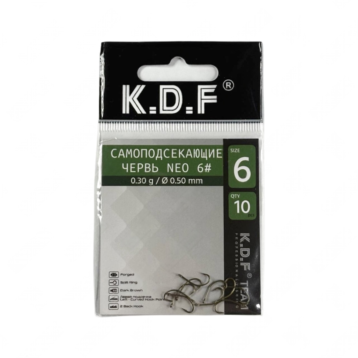 Self-hooking-hooks-KDF-Worm-Neo-Cover قلاب ماهیگیری واکنش سریع کایدا K.D.F Worm Neo - کاور