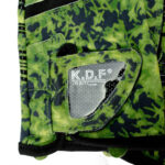 دستکش ماهیگیری کایدا مدل KDF Knight سه انگشت باز و رنگ استتار سبز - تصویر 3