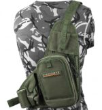 کیف دوشی ماهیگیری حرفهای مدل C147 – همراه با جعبه طعمه و قلابگیر داخلی