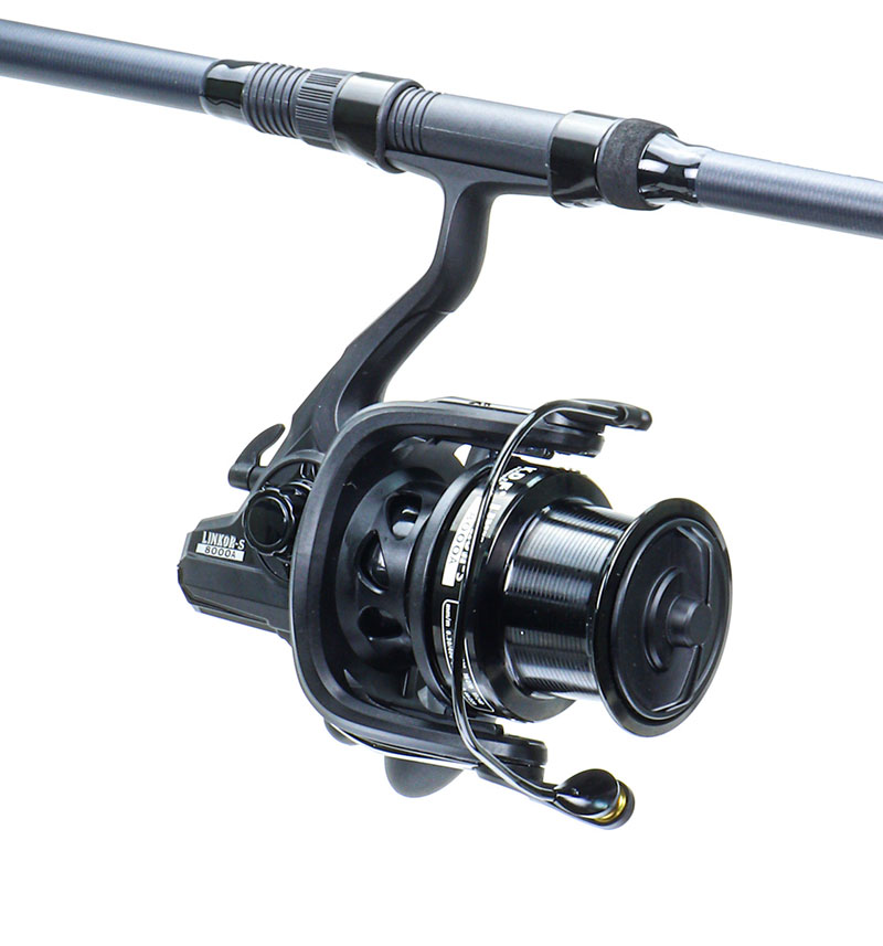 Carp-reel-with-fast-drag-KDF-Linkor-S-Series-02 چرخ ماهیگیری کایدا Linkor S-Series (سایز 8000 و 9000) – تصویر 1