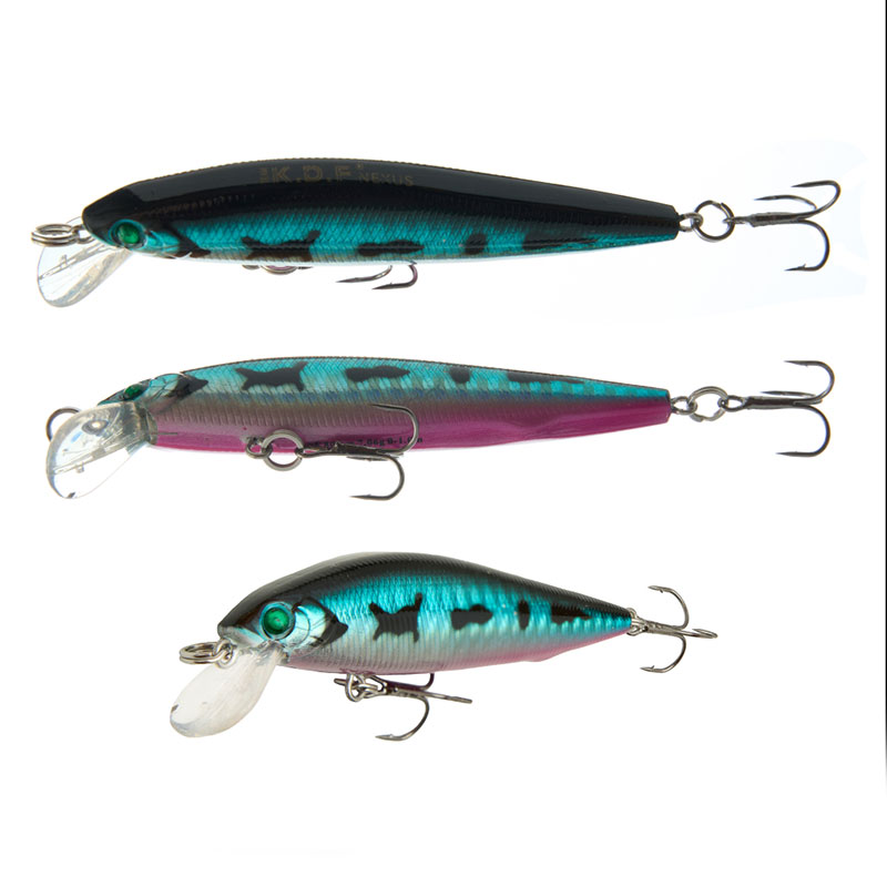 KDF-Nexus-wobbler,-9g,-80mm,-color-1-Cover لور ماهیگیری کایدا Nexus رنگ 1 – وزن 9 گرم و طول 80 میلیمتر