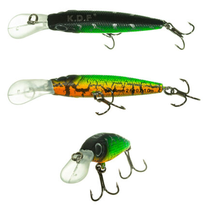 طعمه مصنوعی ووبلر کایدا KDF Cially – وزن ۲.۶ گرم، طول ۴۴ میلیمتر رنگ 5