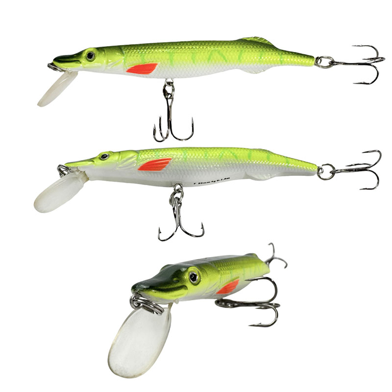 Wobbler-KDF-Pike-13-g-125-mm-Color-4 طعمه مصنوعی ووبلر کایدا KDF Pike – وزن ۱۳ گرم، طول ۱۲۵ میلیمتر رنگ 4