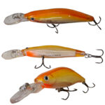 طعمه مصنوعی ووبلر کایدا KDF Radiant – وزن ۷.۵ گرم، طول ۸۰ میلی‌متر رنگ 3