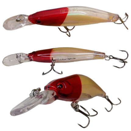 طعمه مصنوعی ووبلر کایدا KDF Radiant – وزن ۷.۵ گرم، طول ۸۰ میلی‌متر رنگ 5