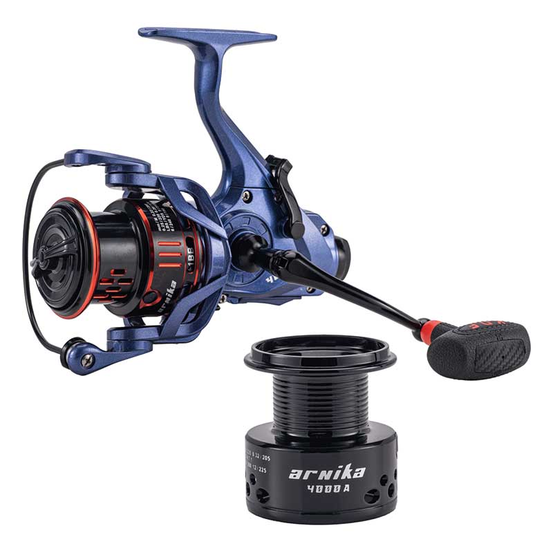 فروش لوازم ماهیگیری | خرید چوب، چرخ و لوازم جانبی 46 چرخ ماهیگیری کایدا Arnika سایز 4000 تا 6000 | مجهز به بازر