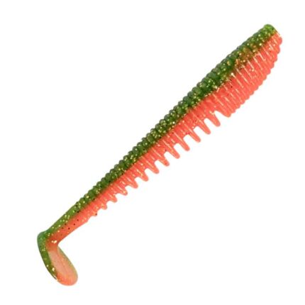 طعمه سیلیکونی خوراکی Eluda کایدا مدل Vibrotail طول ۱۰۰ میلی‌متر – بسته ۴ عددی رنگ 3