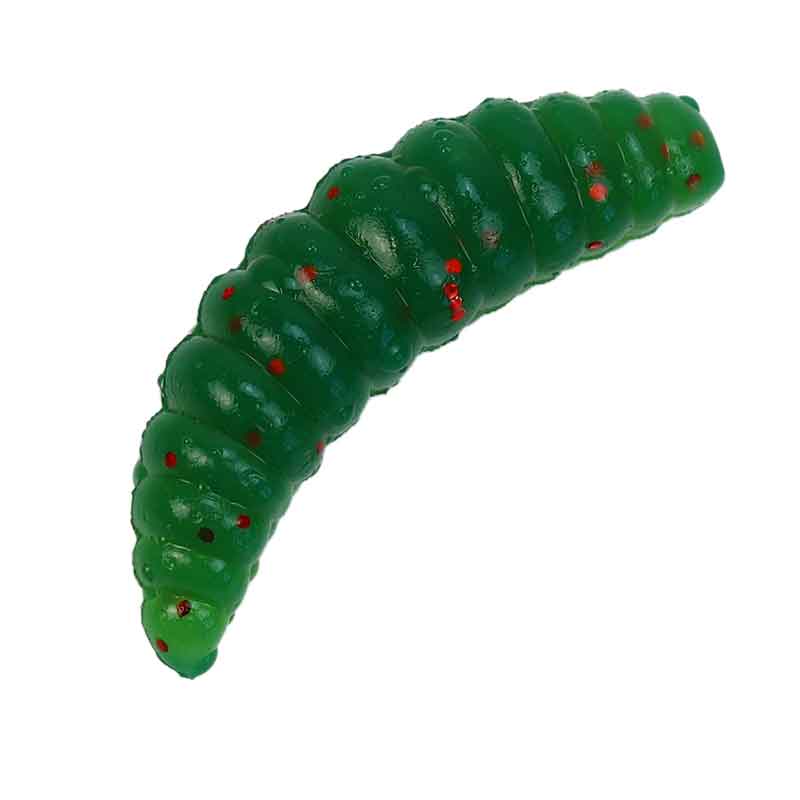 Edible-silicone-floating-bait-KDF-Banana-Maggot-Cheese-Cheese-35-mm-emerald-color-with-fluorescent-glitter-11-01 طعمه ژلهای طعمدار شناور کایدا با بوی پنیر و طعم موز – سایز 35 میلیمتر رنگ 11