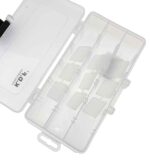 جعبه لوازم ماهیگیری شفاف کایدا مدل H409-132 با طراحی چندبخشی حرفه‌ای تصویر 2