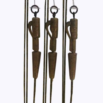 لیدکور قفل‌دار ماهیگیری کپور کایدا مدل Bolt-Lock با کلیپس ایمن – بسته ۳ عددی