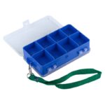 جعبه دوطرفه لوازم ماهیگیری کایدا مدل H333-132 مناسب لور و متعلقات – رنگ آبی تصویر 4