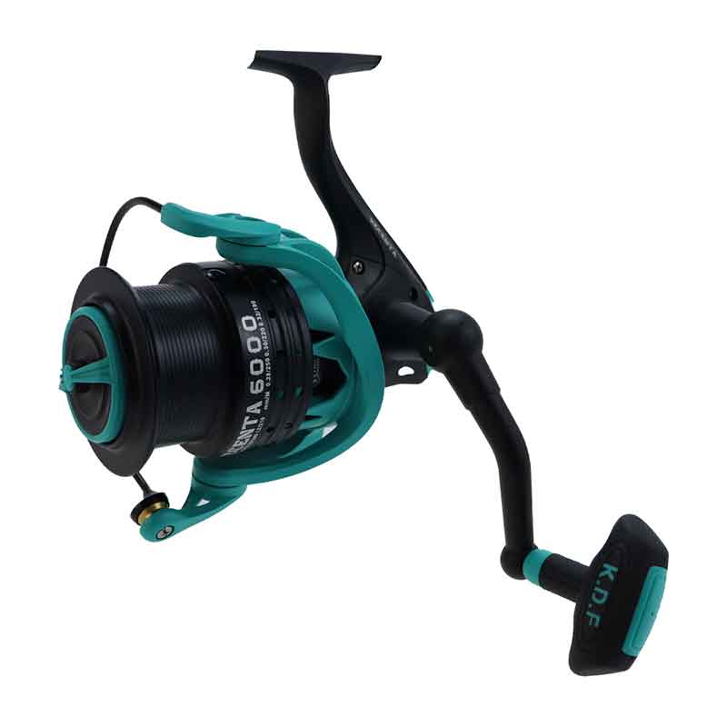 فروش لوازم ماهیگیری | خرید چوب، چرخ و لوازم جانبی 42 چرخ ماهیگیری Recenta کايدا | طراحی سبک، اسپول فلزی و ترمز جلو قدرتمند تصویر 2