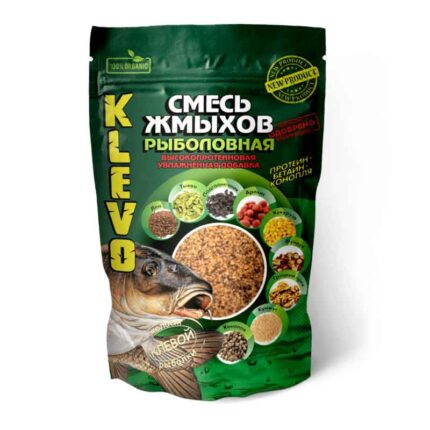 مخلوط کنجاله مرطوب سیر Klevo وزن ۹۰۰ گرم | ترکیب قوی با ملاس و بتائین