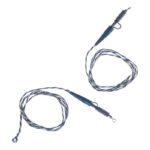 لیدکور آماده با کلیپ و هرزگرد کایدا - طول ۷۰ سانتیمتر | بسته ۲ عددی رنگ سبز سفید